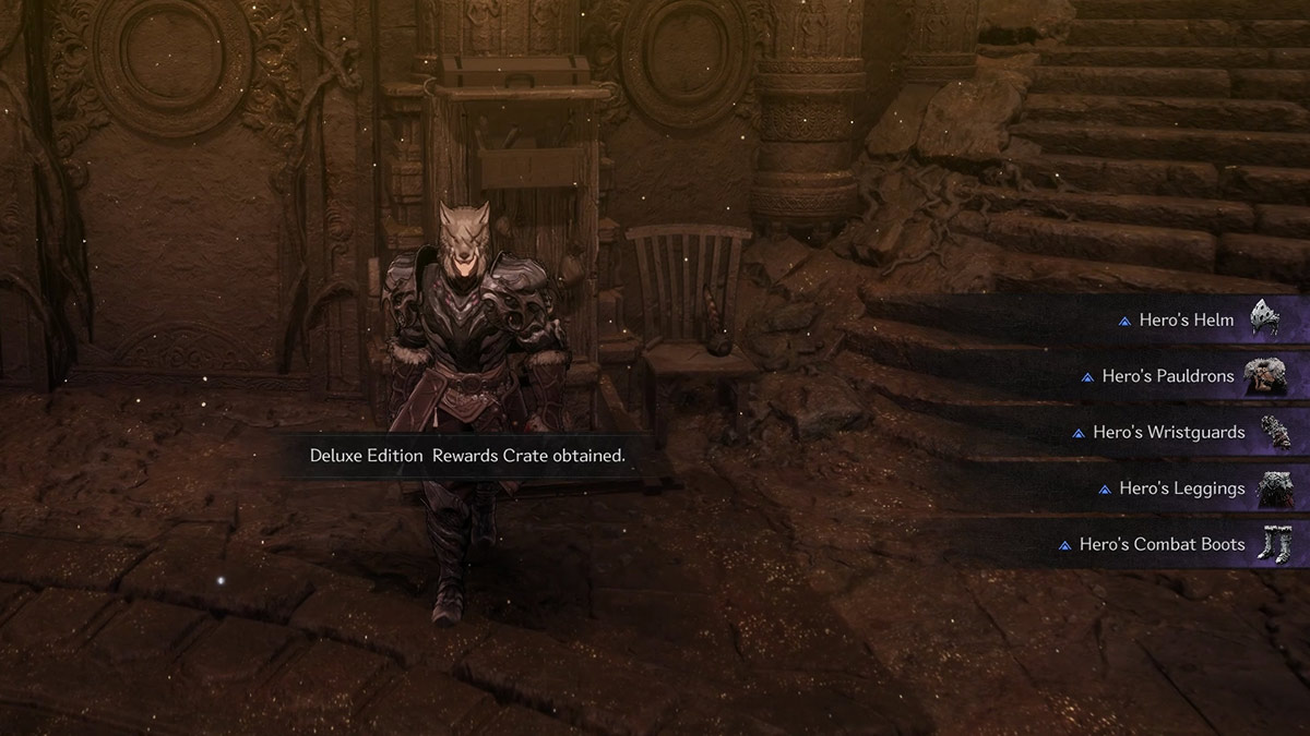 claiming pre-order stuff in The First Berserker Khazan