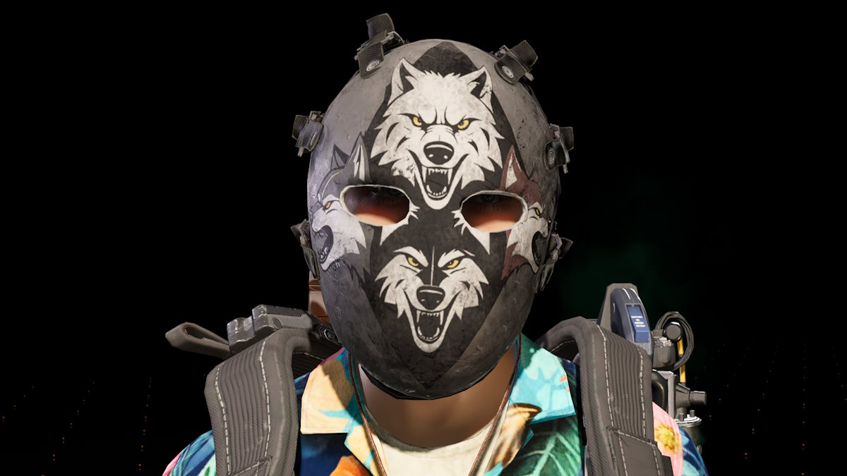 The Division 2 Agent Kelso Wolves Mask